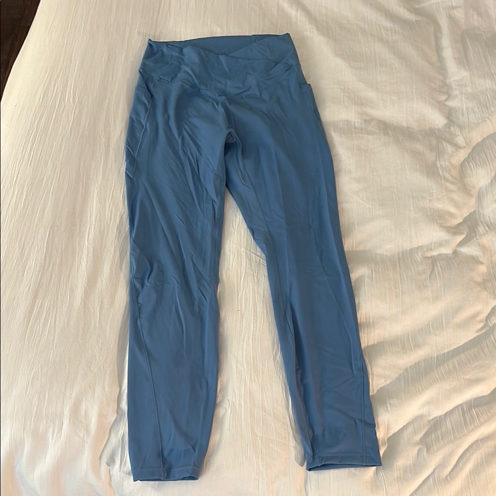 Halara Blue High-Waisted Leggings